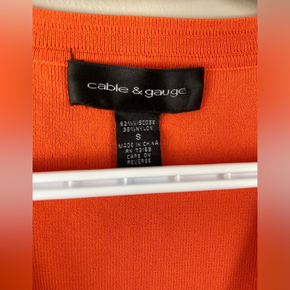 Cable & Guage Top - Picture 3 of 6